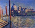The Grand Canal and Santa Maria della Salute Claude Monet